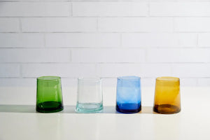 Recycled Moroccan Glasses - Green