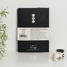 Load image into Gallery viewer, Notebook - Recycled Wool - Black