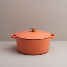 Load image into Gallery viewer, Recycled Cast Iron 5.2l Casserole - Terracotta