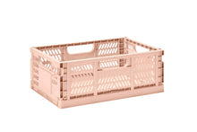 Load image into Gallery viewer, Large Recycled Collapsible Crate - Blush