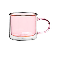 Load image into Gallery viewer, Double Walled Glass Mug - Pale Pink