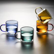 Load image into Gallery viewer, Double Walled Glass Mugs - Pick and Mix Set of 4