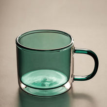 Load image into Gallery viewer, Double Walled Glass Mug - Grey