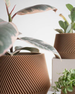 Recycled Oslo Planter - Natural