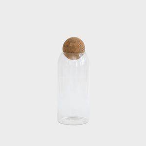 Cork Ball Glass Jar - 500ml