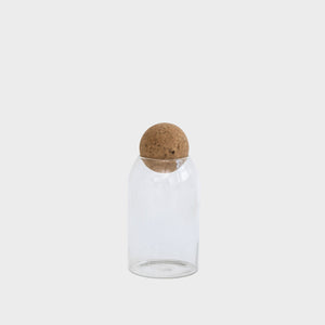 Cork Ball Glass Jar - 500ml
