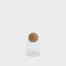 Load image into Gallery viewer, Cork Ball Glass Jar - 500ml