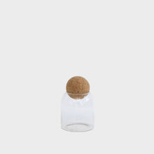 Load image into Gallery viewer, Cork Ball Glass Jar - 1200ml