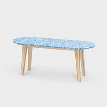Load image into Gallery viewer, Ply Bench - Marbled Blue
