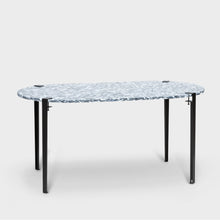 Load image into Gallery viewer, Pill Dining Table - Marbled Blue