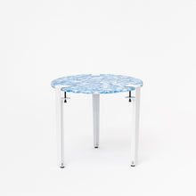 Load image into Gallery viewer, marble effect side table