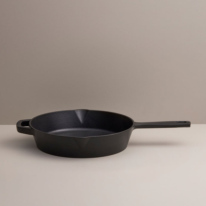 Recycled Cast Iron Skillet - Black
