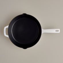 Load image into Gallery viewer, Recycled Cast Iron Skillet - White