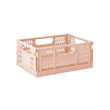 Load image into Gallery viewer, Large Recycled Collapsible Crate - Blush