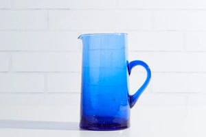 Recycled Moroccan Glasses - Blue
