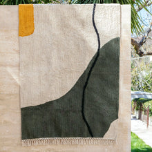 Load image into Gallery viewer, Recycled Cotton Rug - Mamounia Khaki