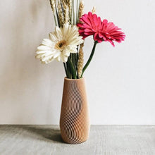 Load image into Gallery viewer, Recycled Wave Vase - Natural